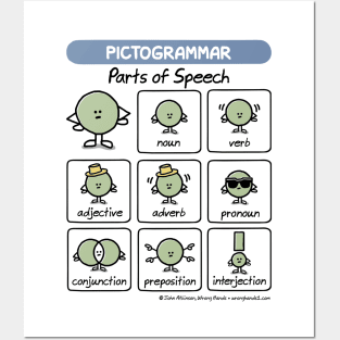 Pictogrammar - Parts of Speech Posters and Art